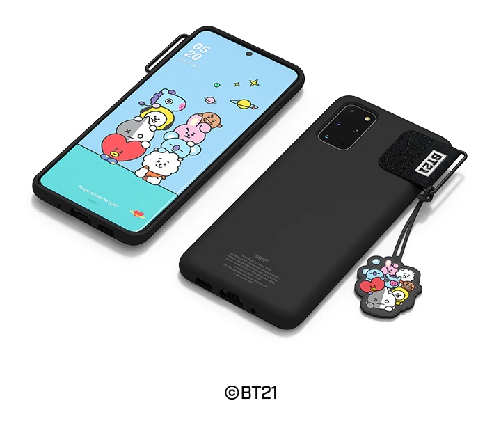 Bt21 Cover For Galaxy S20+ Black | Samsung Singapore