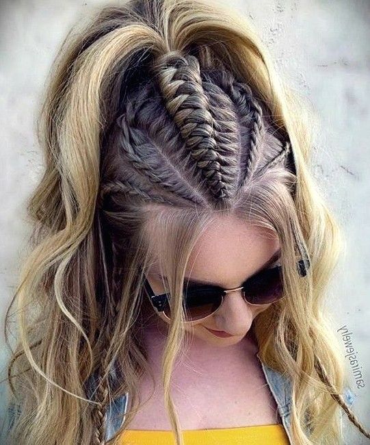 40 Beautiful Unique Braid Long Hairstyles - Sooshell | Unique Hair Braids,  Braids For Long Hair, Unique Braided Hairstyles