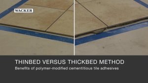 How Thick Adhesive For Floor Tiles