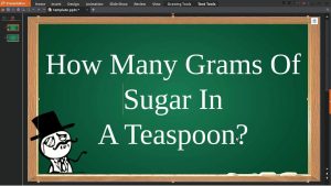How Much Is 43 Grams Of Sugar In Teaspoons