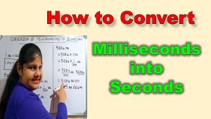 How Many Milliseconds In 5 Seconds
