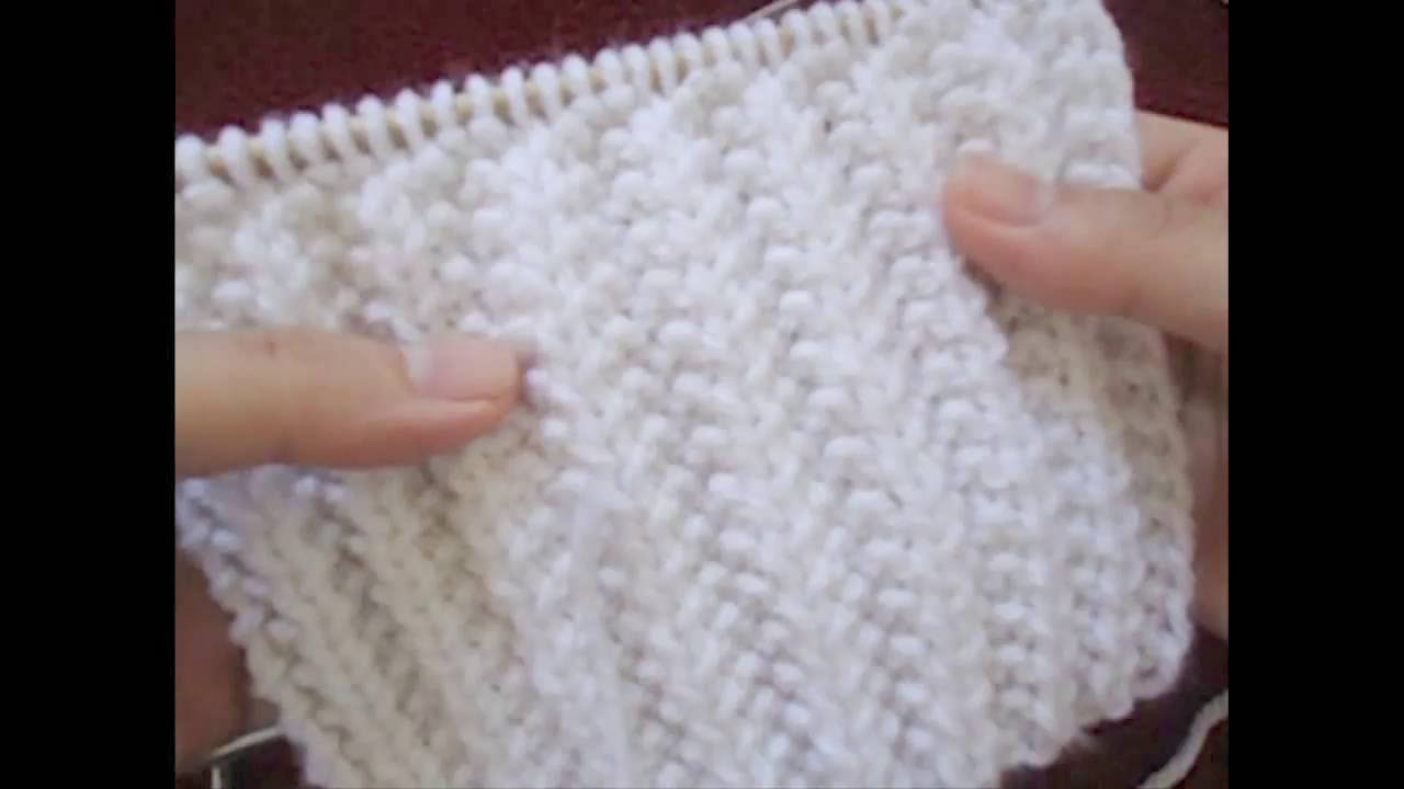 Mẫu Đan] - Cách Đan Khăn Len Đơn Giản || Cách Đan Cốt || How To Knit Scarf  - Youtube