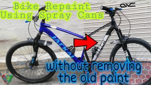 How To Paint A Bike Without Taking It Apart