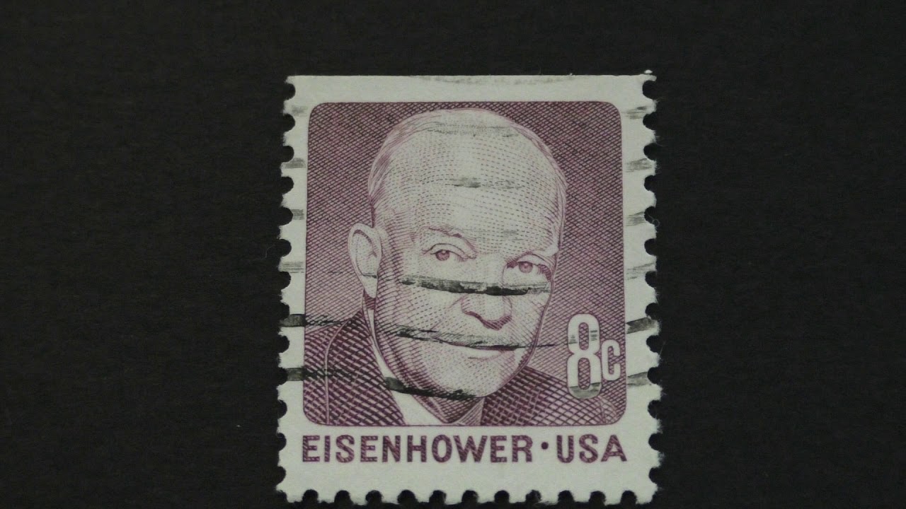 Eisenhower 8 Cent Stamp Worth