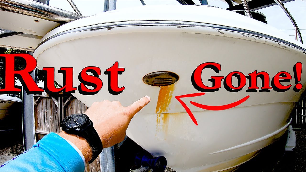 How To Get Rust Stains Out Of Gelcoat