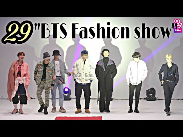 Buổi Trình Diễn Thời Trang Bts Fashion Show Run: Đẳng Cấp Và Phong Cách